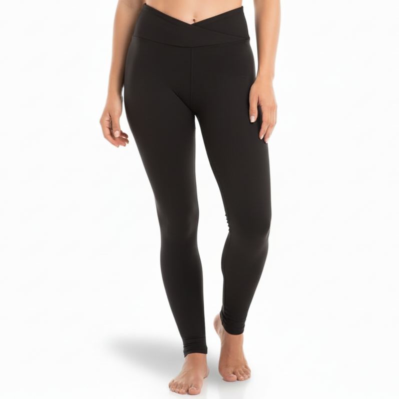 Women Cross Style High Rise Leggings
