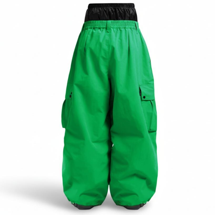 Baggy Insulated Waterproof Snowboard Pants For Winter Sports