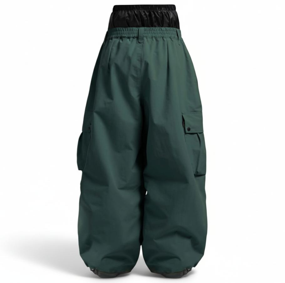 Loose Fit Snowboard and Ski Pants for Winter Sports