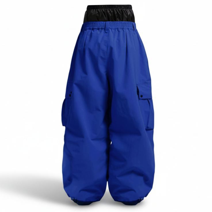 Loose Fit Snowboard and Ski Pants for Winter Sports