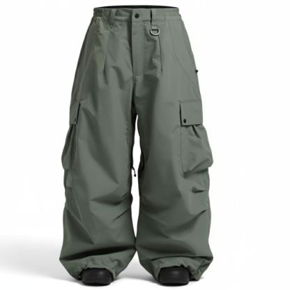 Loose Fit Snowboard and Ski Pants for Winter Sports