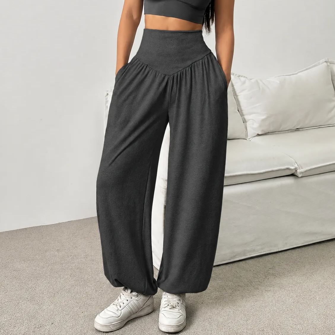 Stretchy Comfortable Fitness Pants For Running  For Women