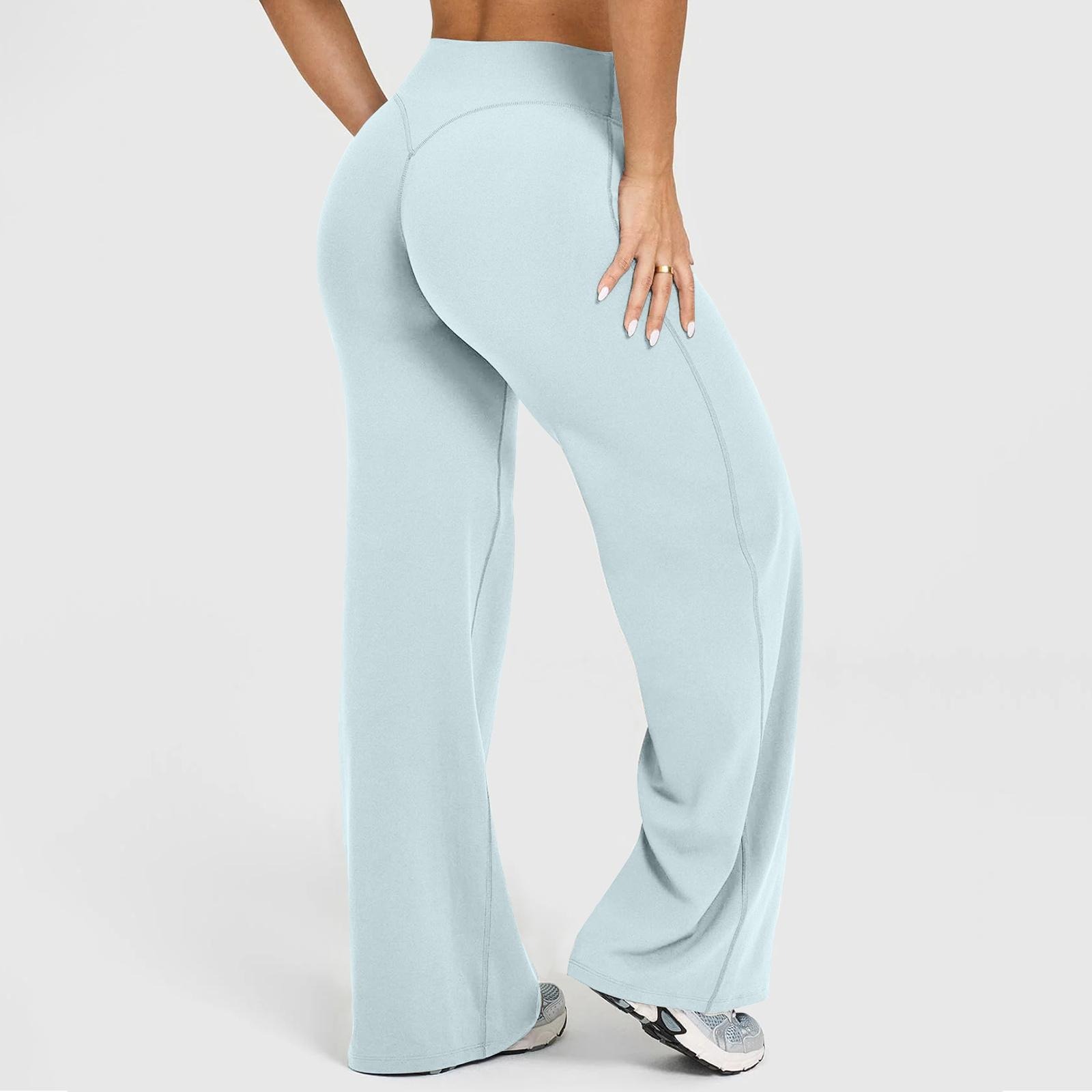 Structured Athletic Wide Sweep Fitness Pants