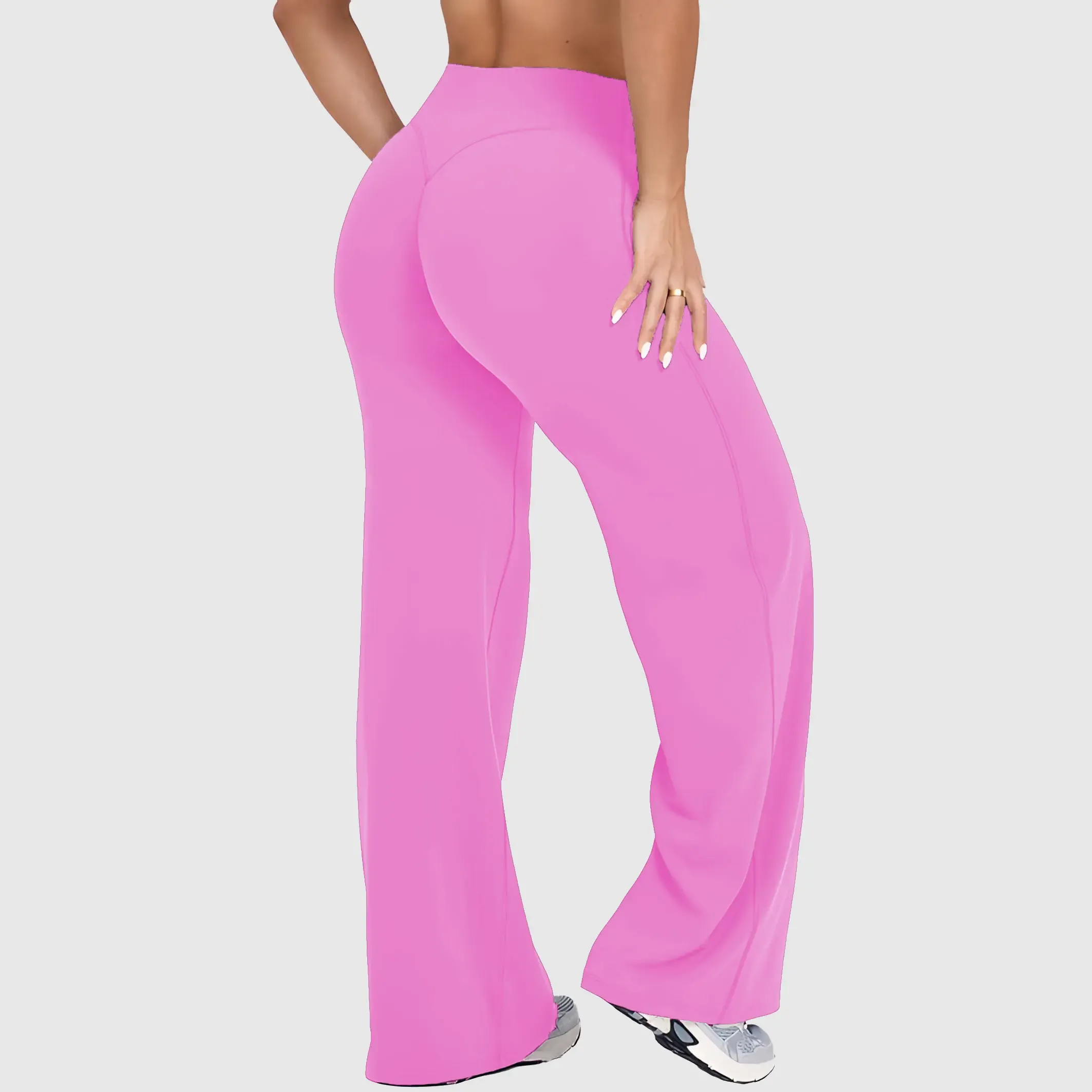 Structured Athletic Wide Sweep Yoga Bottoms