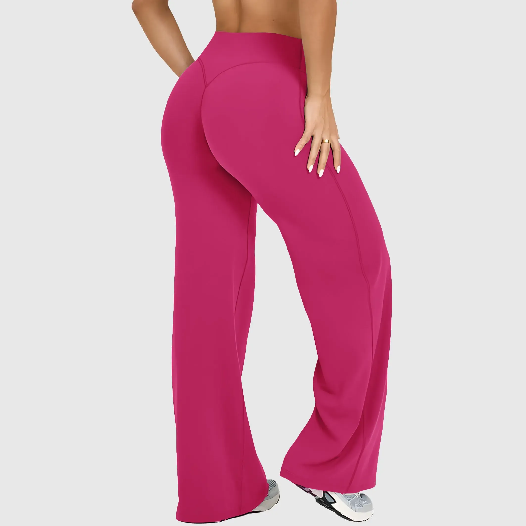 Structured Athletic Wide Sweep Yoga Bottoms