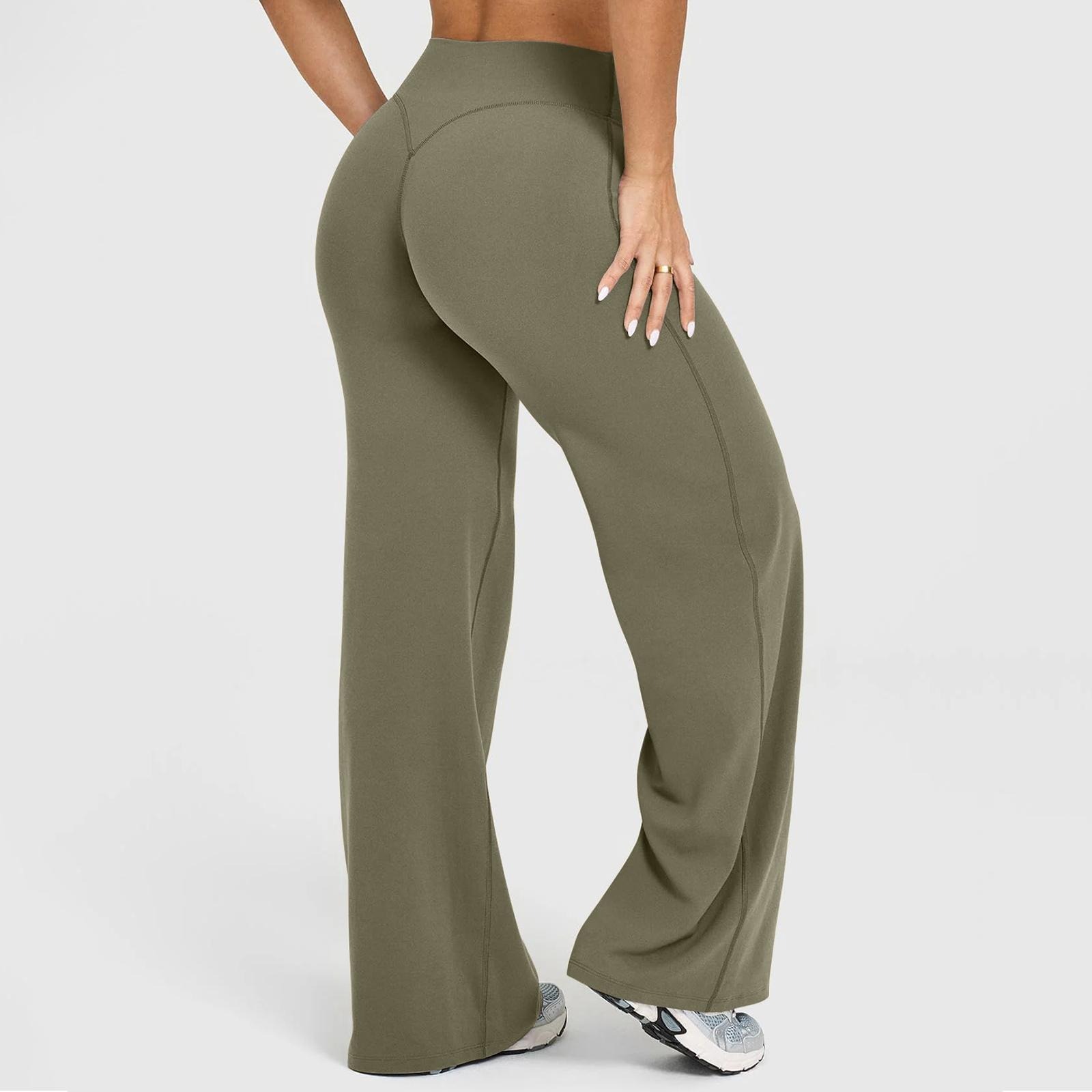 Structured Athletic Wide Sweep Fitness Pants