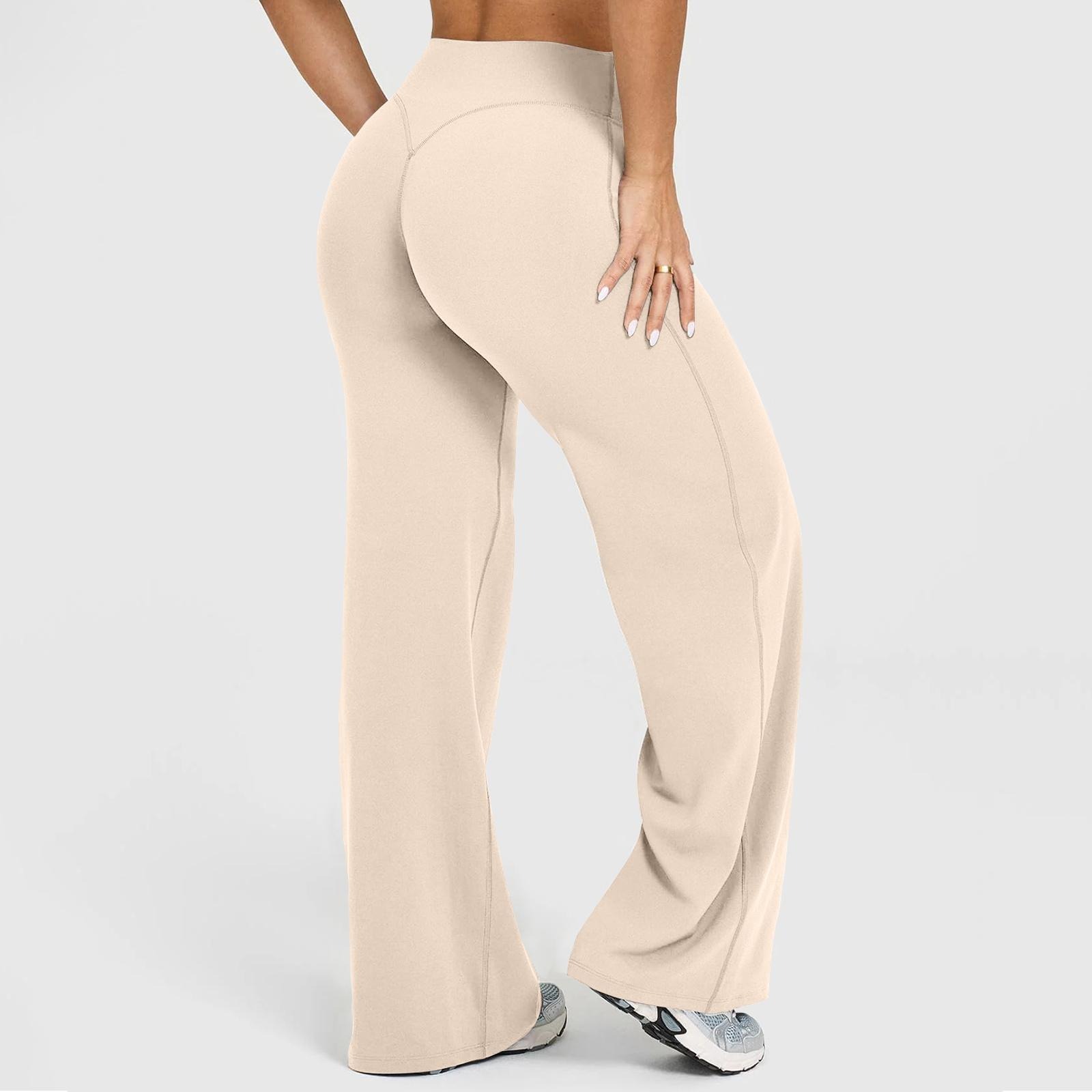 Structured Athletic Wide Sweep Fitness Pants