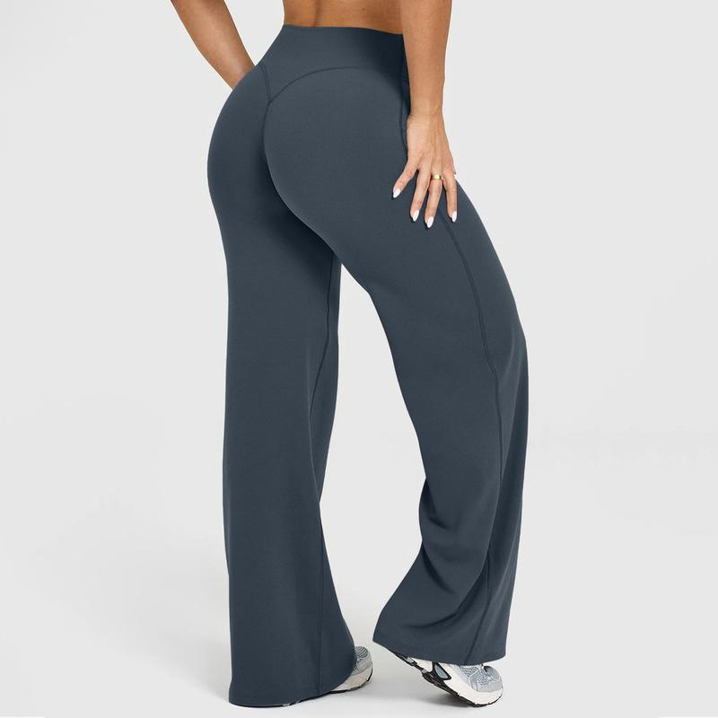 Structured Athletic Wide Sweep Fitness Pants