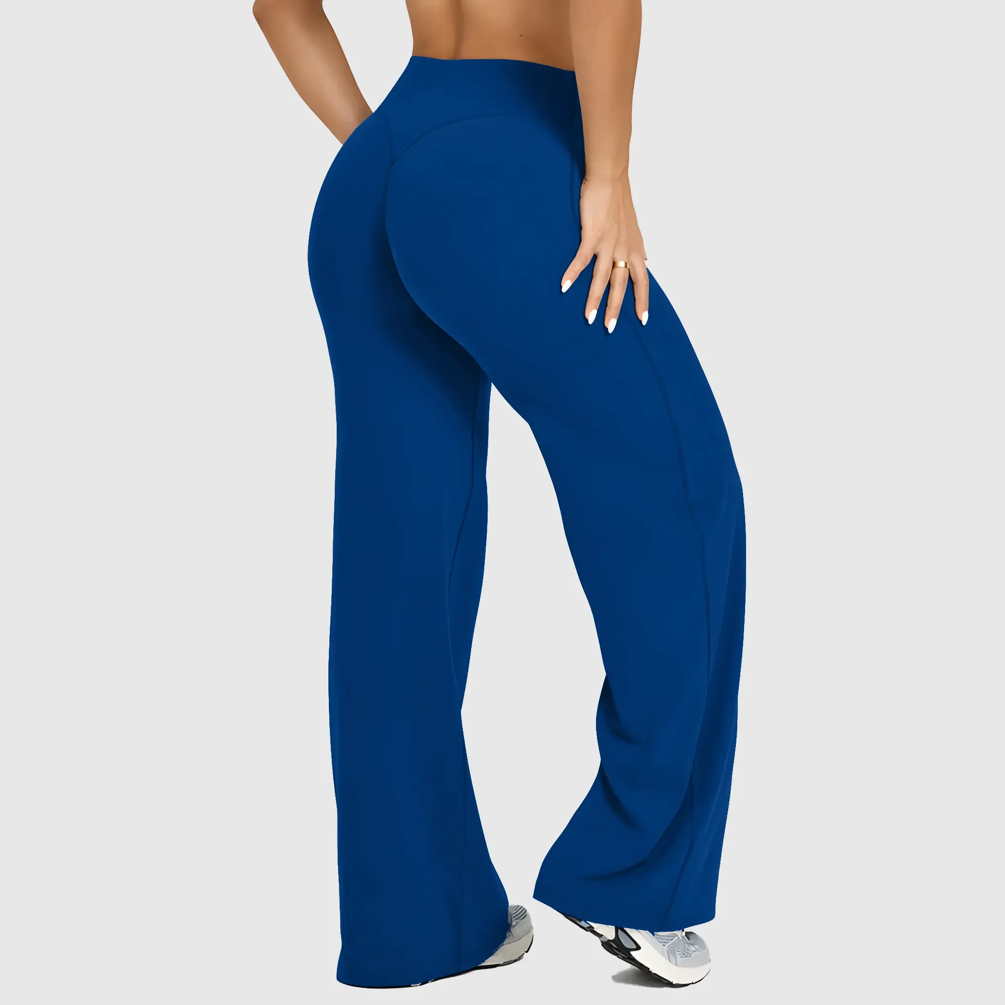 Structured Athletic Wide Sweep Yoga Bottoms