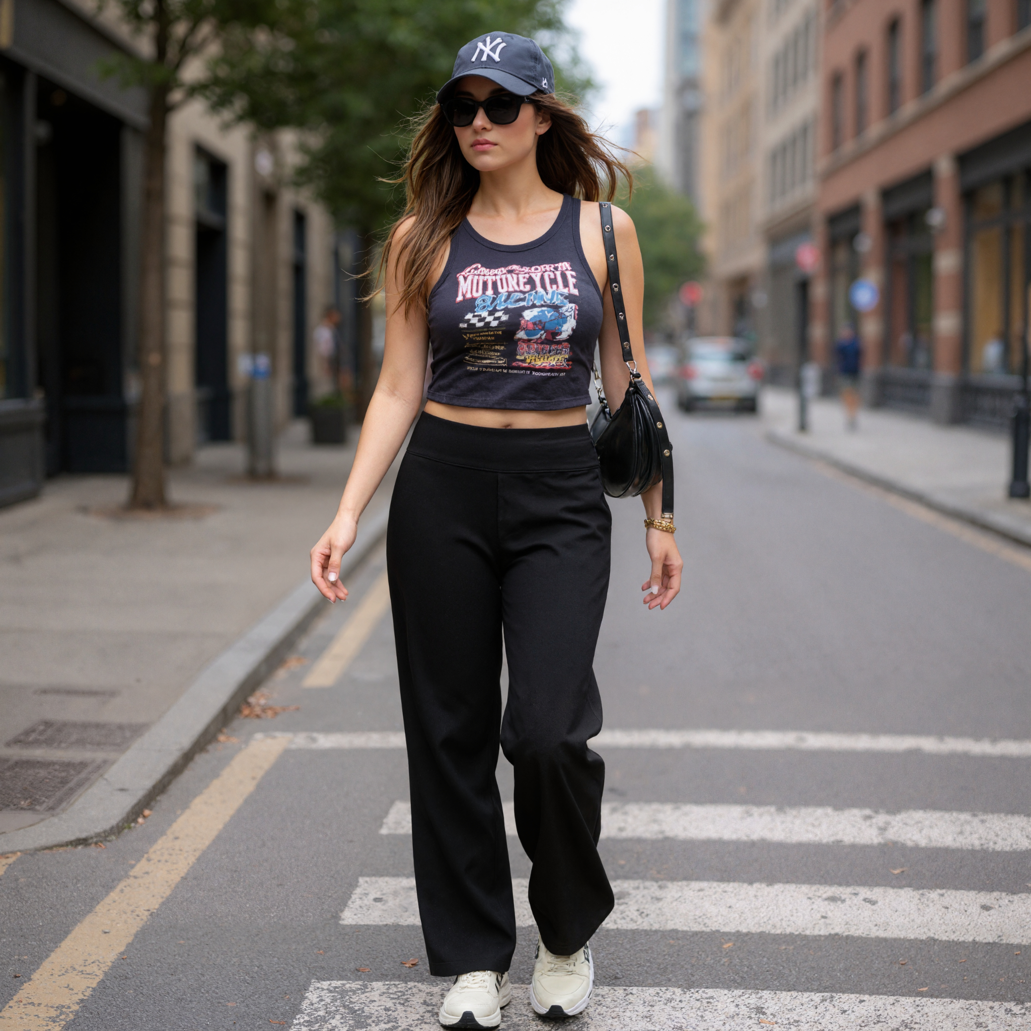 Women Casual Yoga Pants With Pockets