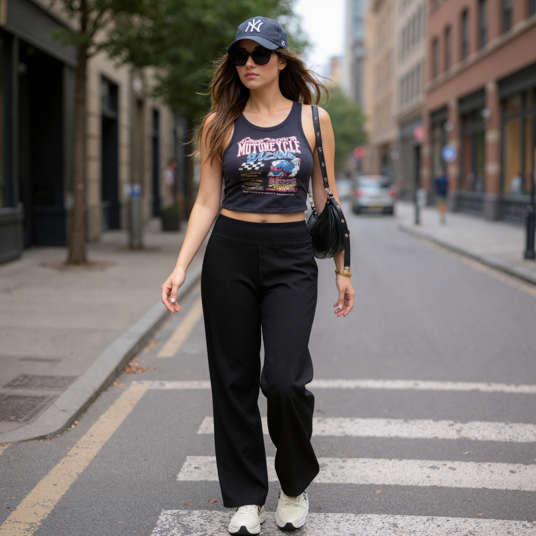 Women Casual Yoga Pants With Pockets