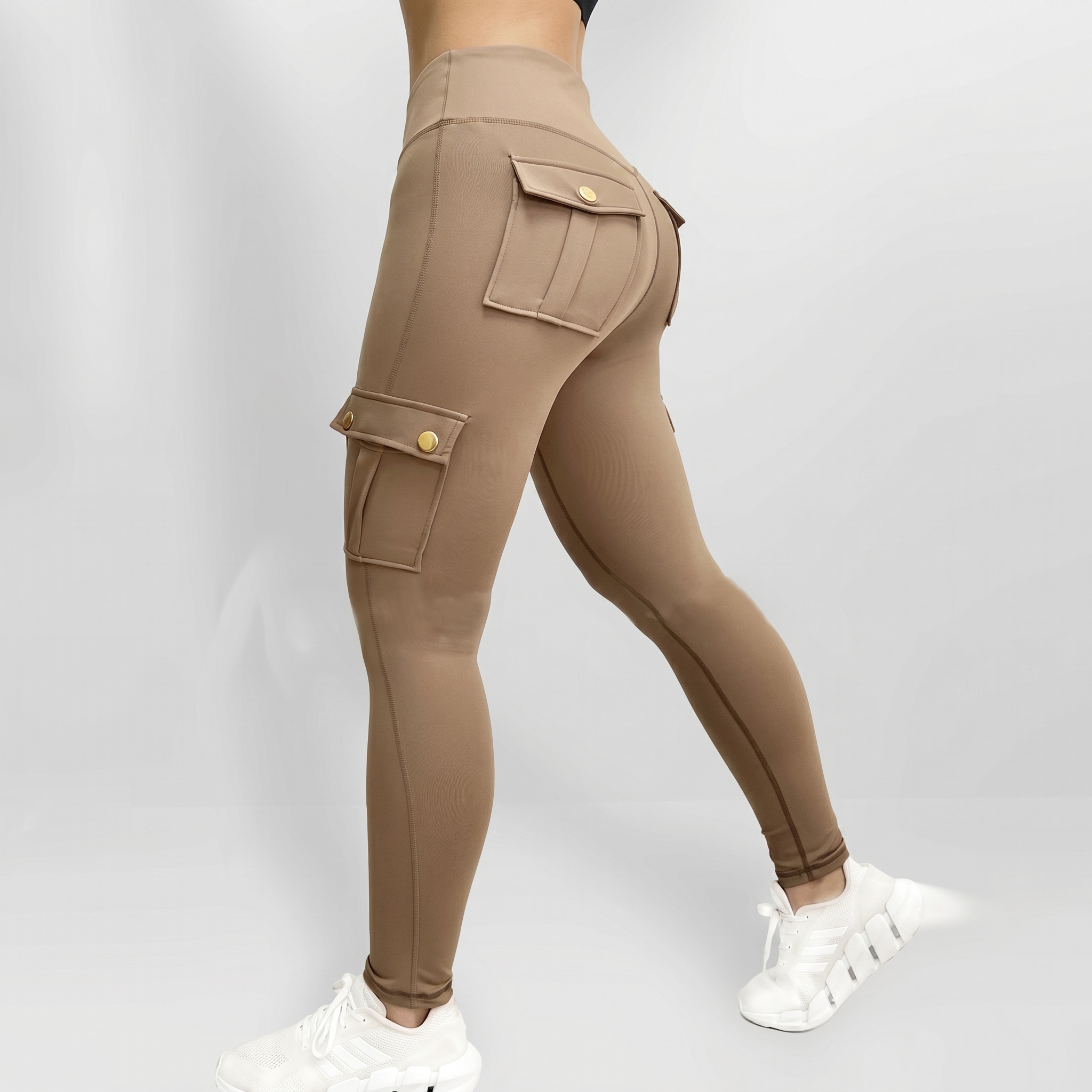 Butt Lifting Workout Leggings With Flap Pockets For Women