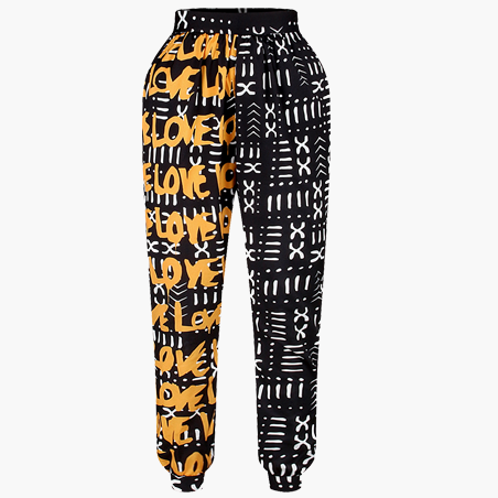 Printed Jogger Pants-My Comfy Pant