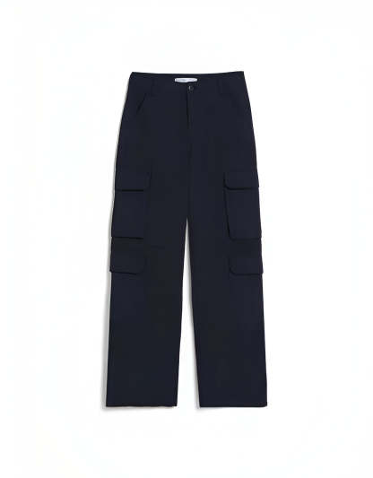 Adjustable Straight Leg Cargo Pants-My Comfy Pant