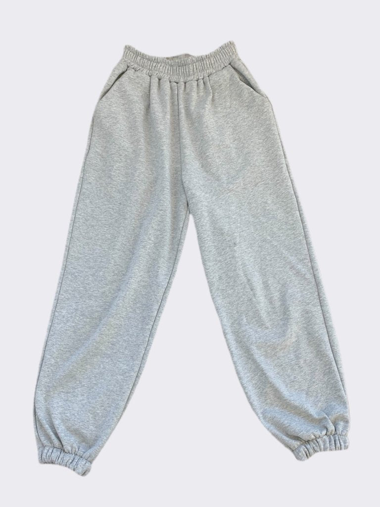 Fleece-Lined Cotton Joggers for Women - Cozy Sweatpants with Pockets-My Comfy Pant