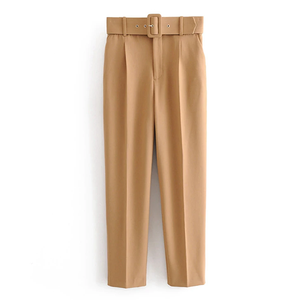 Woman's High Waist Suit Pants-My Comfy Pant