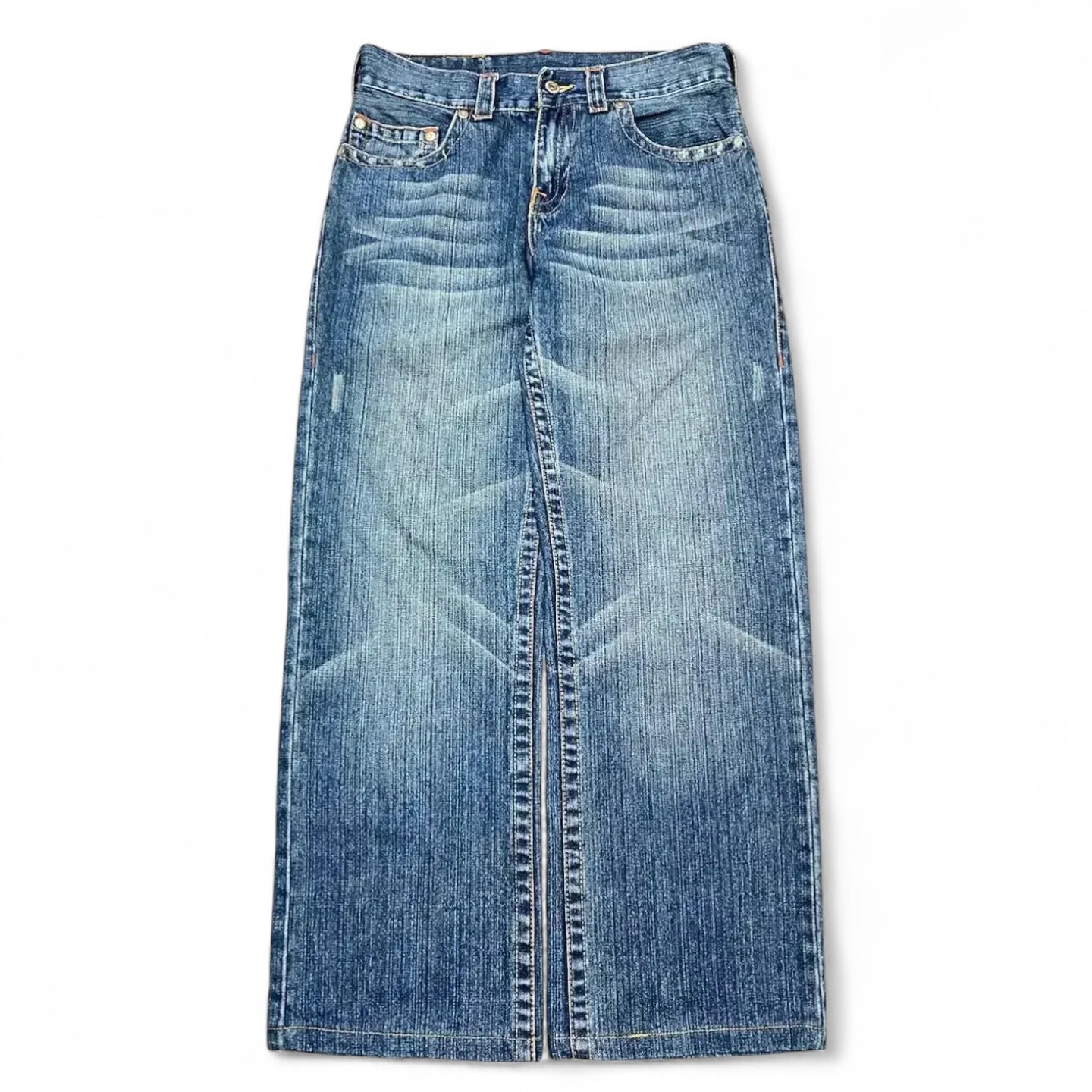 Loose Fit Denim Jeans With Stretch And Mid Rise Comfort