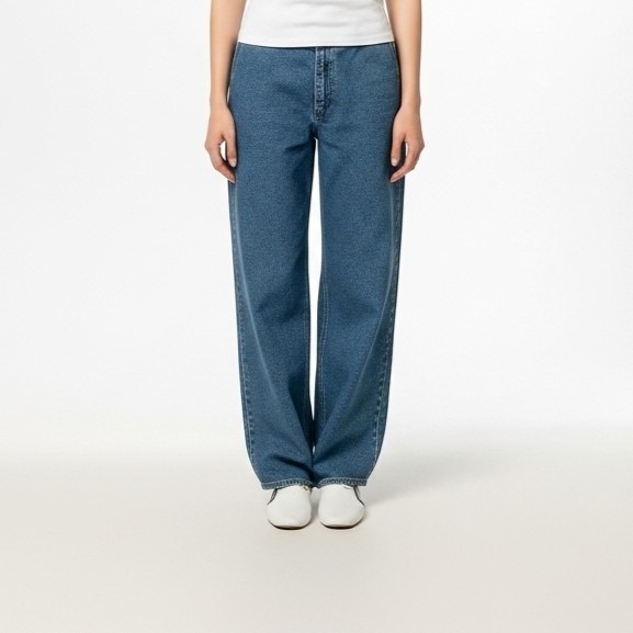 Low Rise Sport Jeans With Toggles