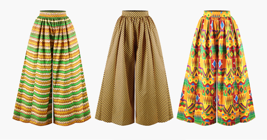 Extra Wide Leg Pattern Culottes