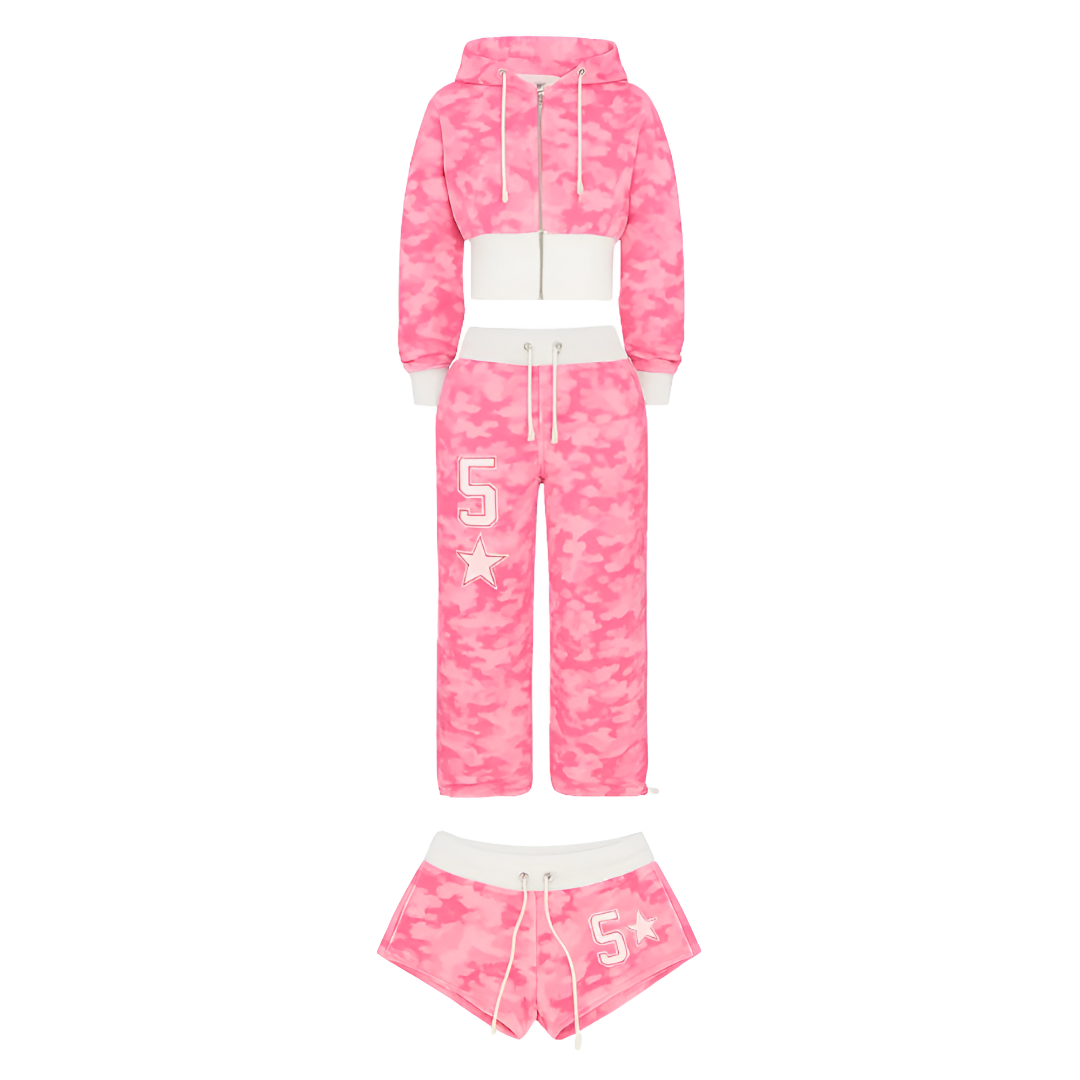 Camouflage Hoodie Camo Set