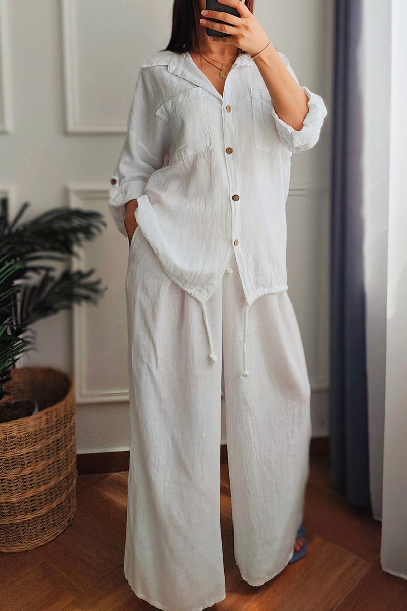 Textured Two pieces Set-Cozy Knit Sets