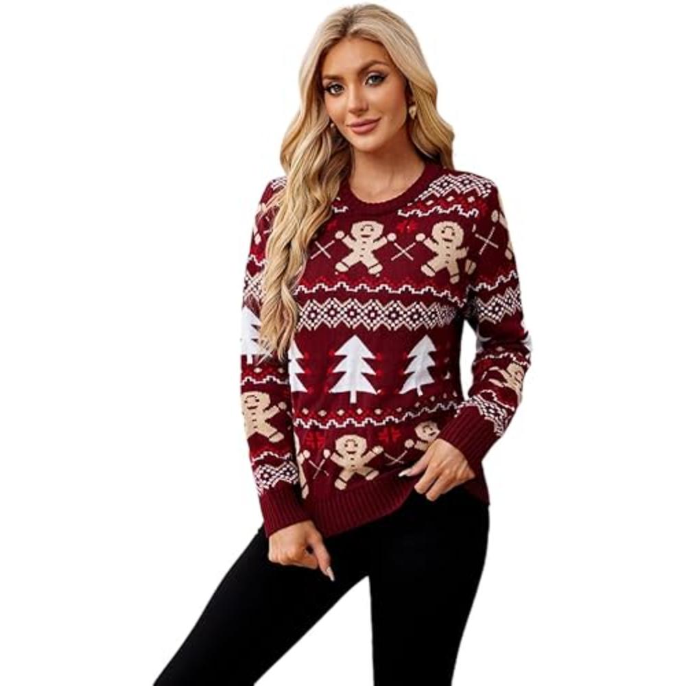 Joyful Knitted Sweater For Holiday Celebrations-Cozy Knit Sets