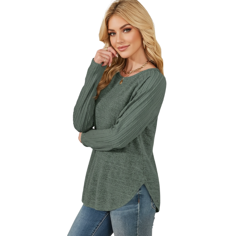 Sweatshirt For Women Long Sleeve Shirts Crewneck Sweaters Fall Fashion Outfits