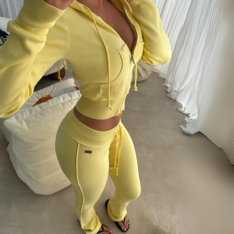 Ultra Soft Knit Lounge Set-Cozy Knit Sets