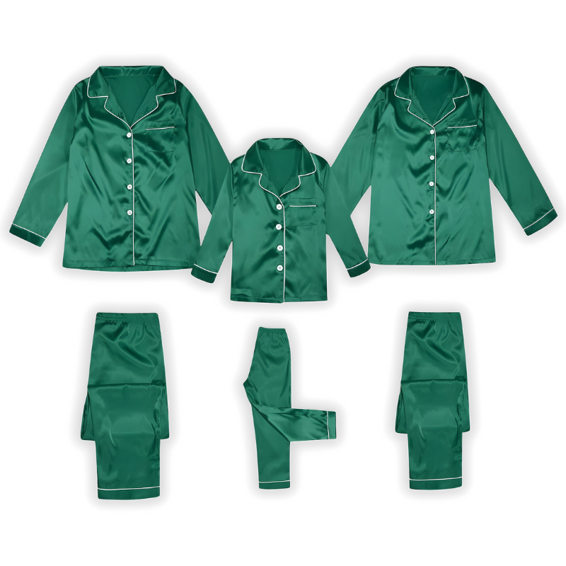 2 Pieces Matching Family Pajama Set