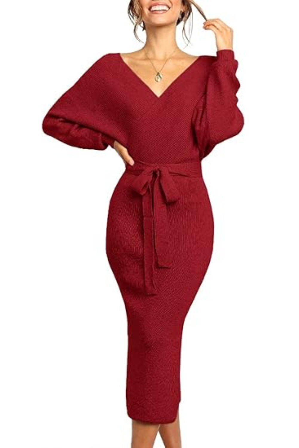 Long Maxi Sweater Dresses-Cozy Knit Sets