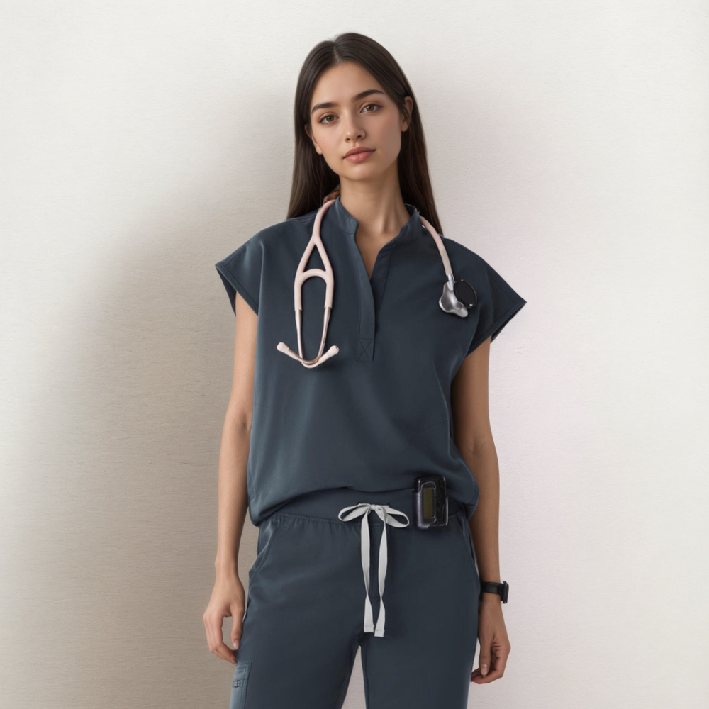 Oversized Scrub Top
