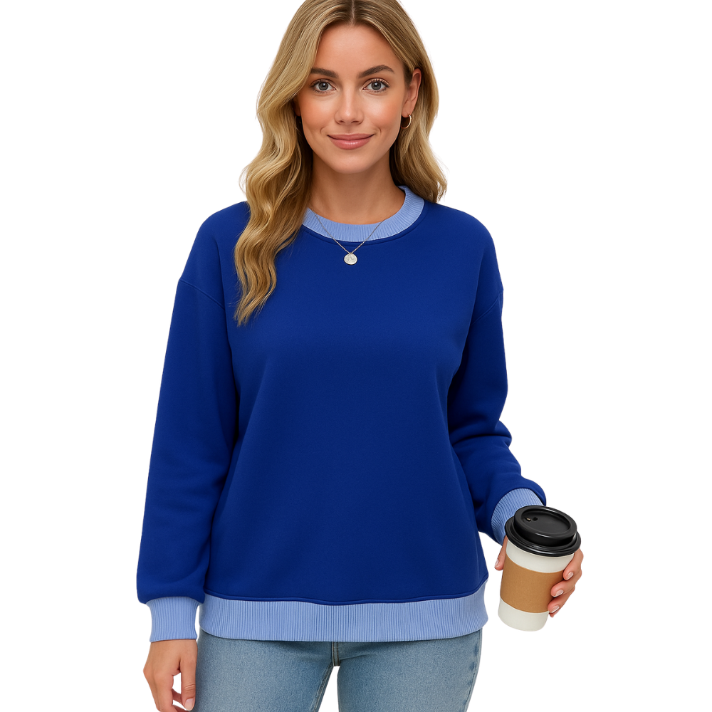 Women Crewneck Sweatshirts Long Sleeve Loose Fit Tops