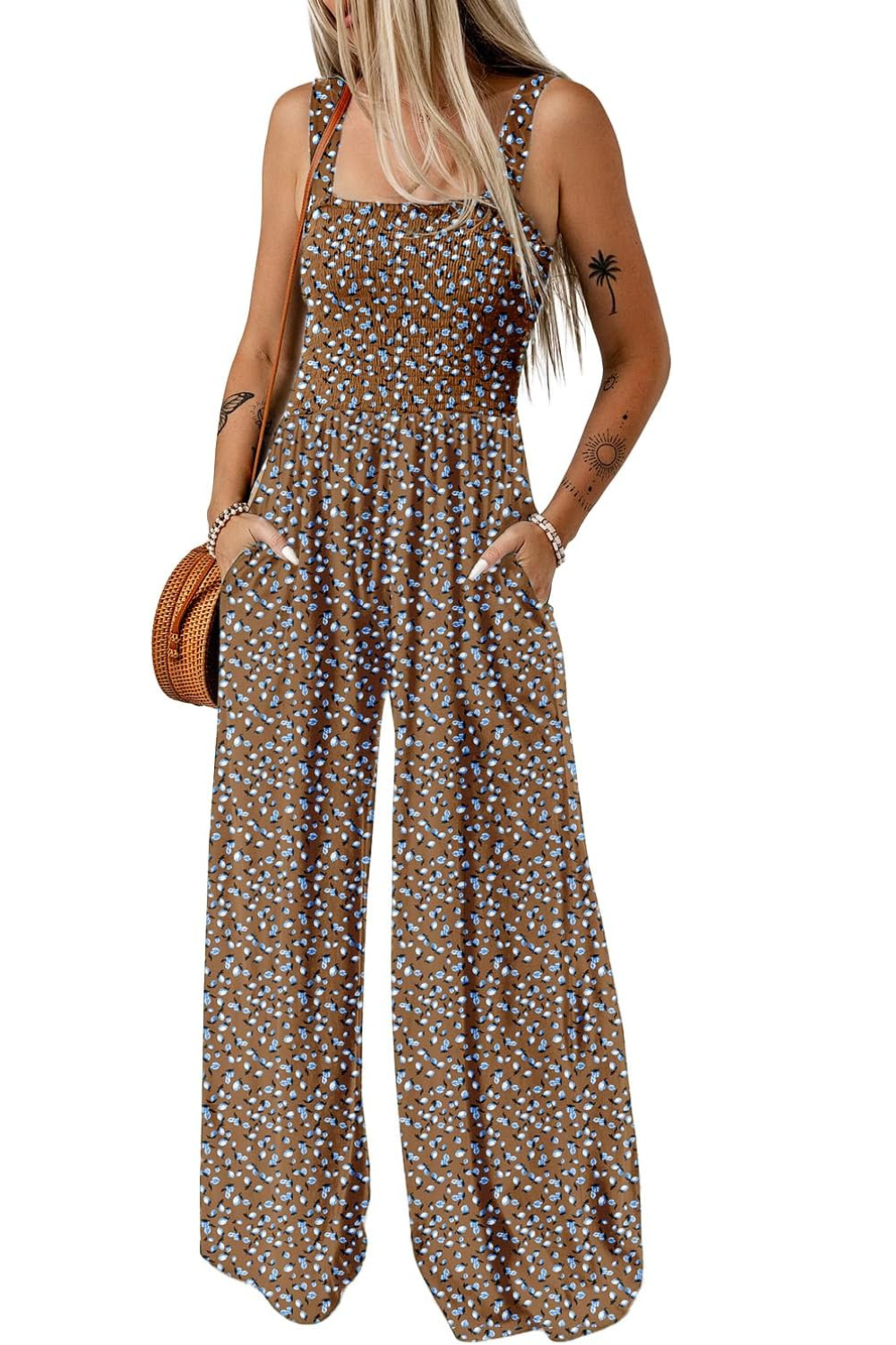 One Piece Sleeveless Jumpsuits-Cozy Knit Sets