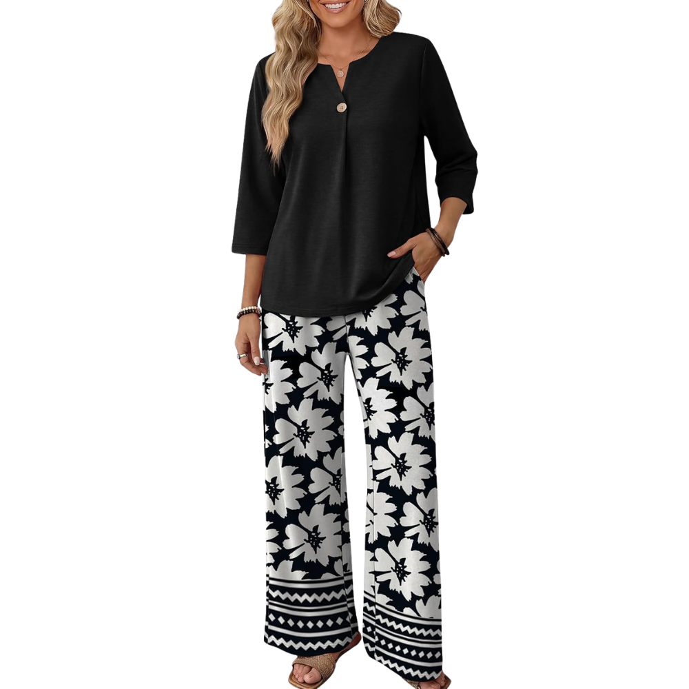 Summer Spring Sleeve Piece Sets Two For Women