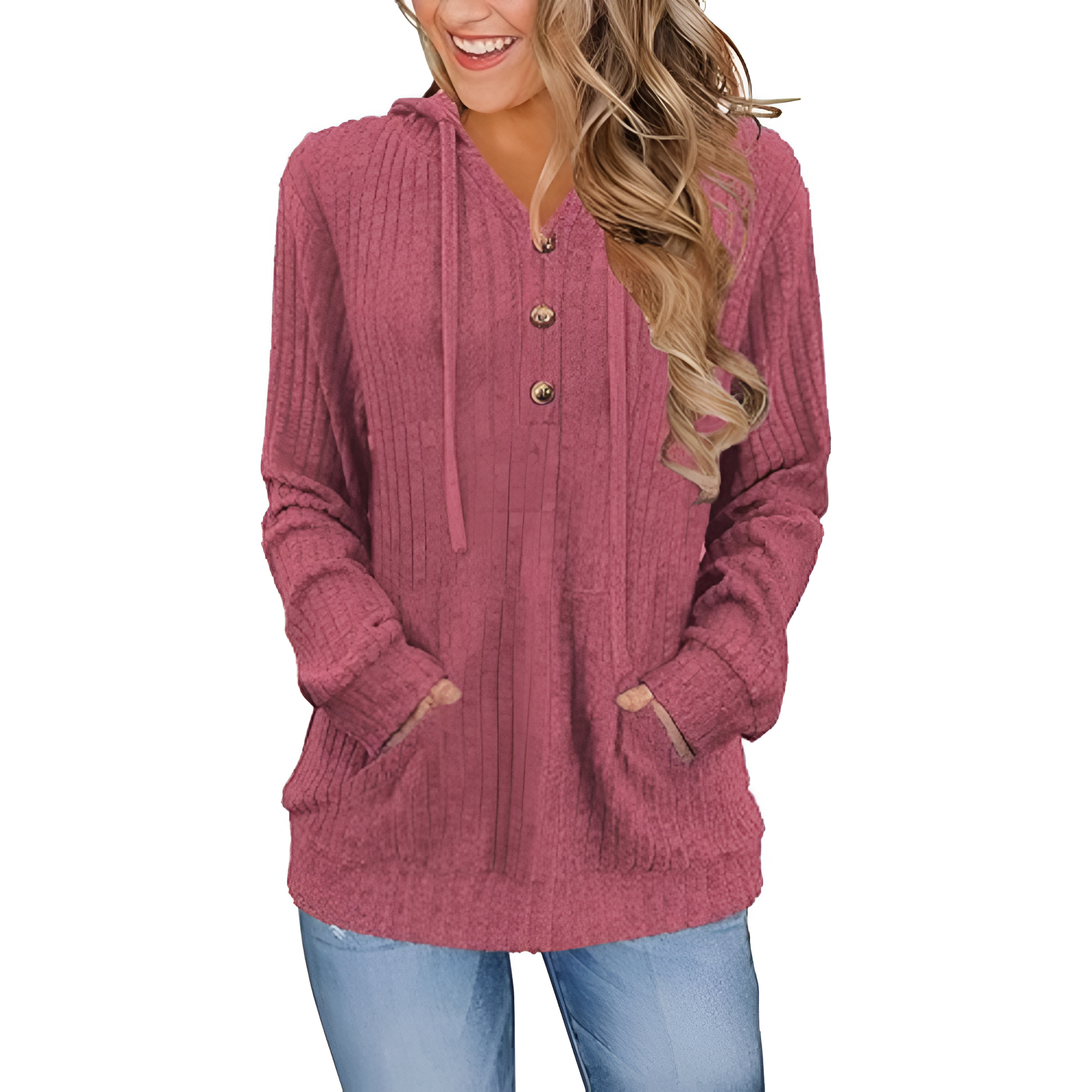 Casual Long Sleeve Pullover Hoodies For Fall And Winter For Women