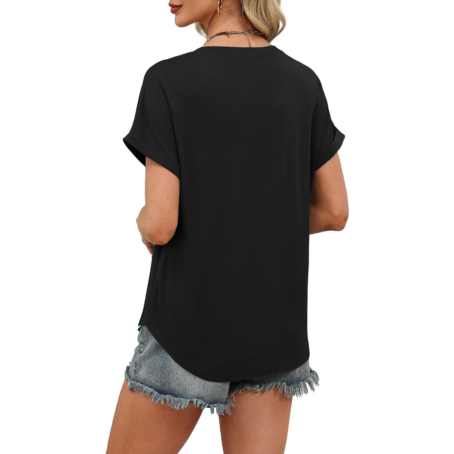Casual Spring Summer Short Sleeve T Shirt For Women