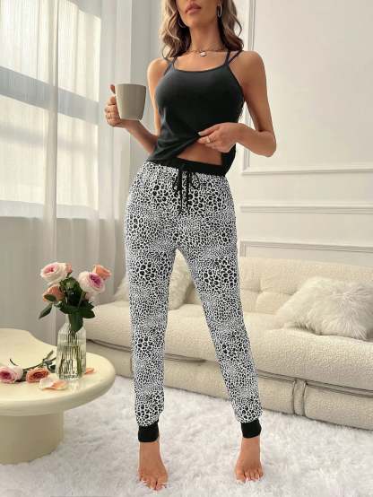 Knot Waist Lounge Set-Cozy Knit Sets