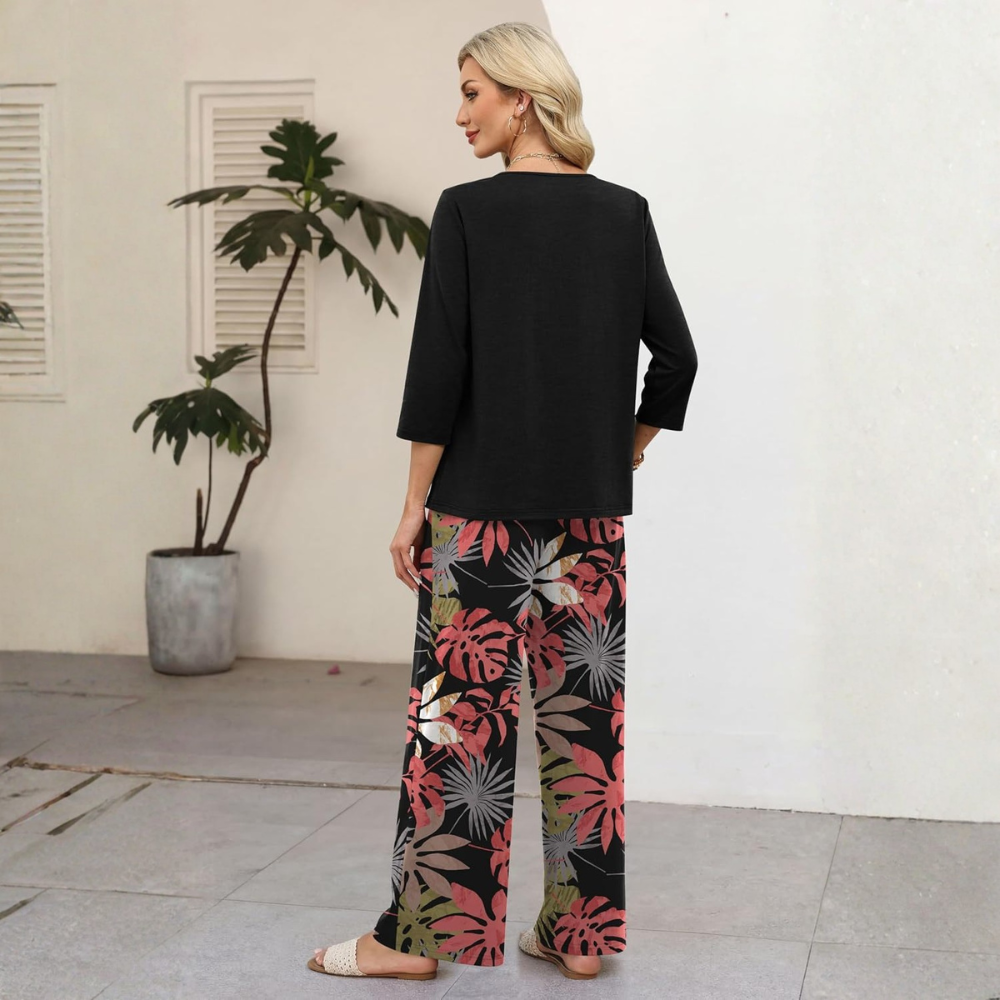 Summer Spring Sleeve Piece Sets Two For Women