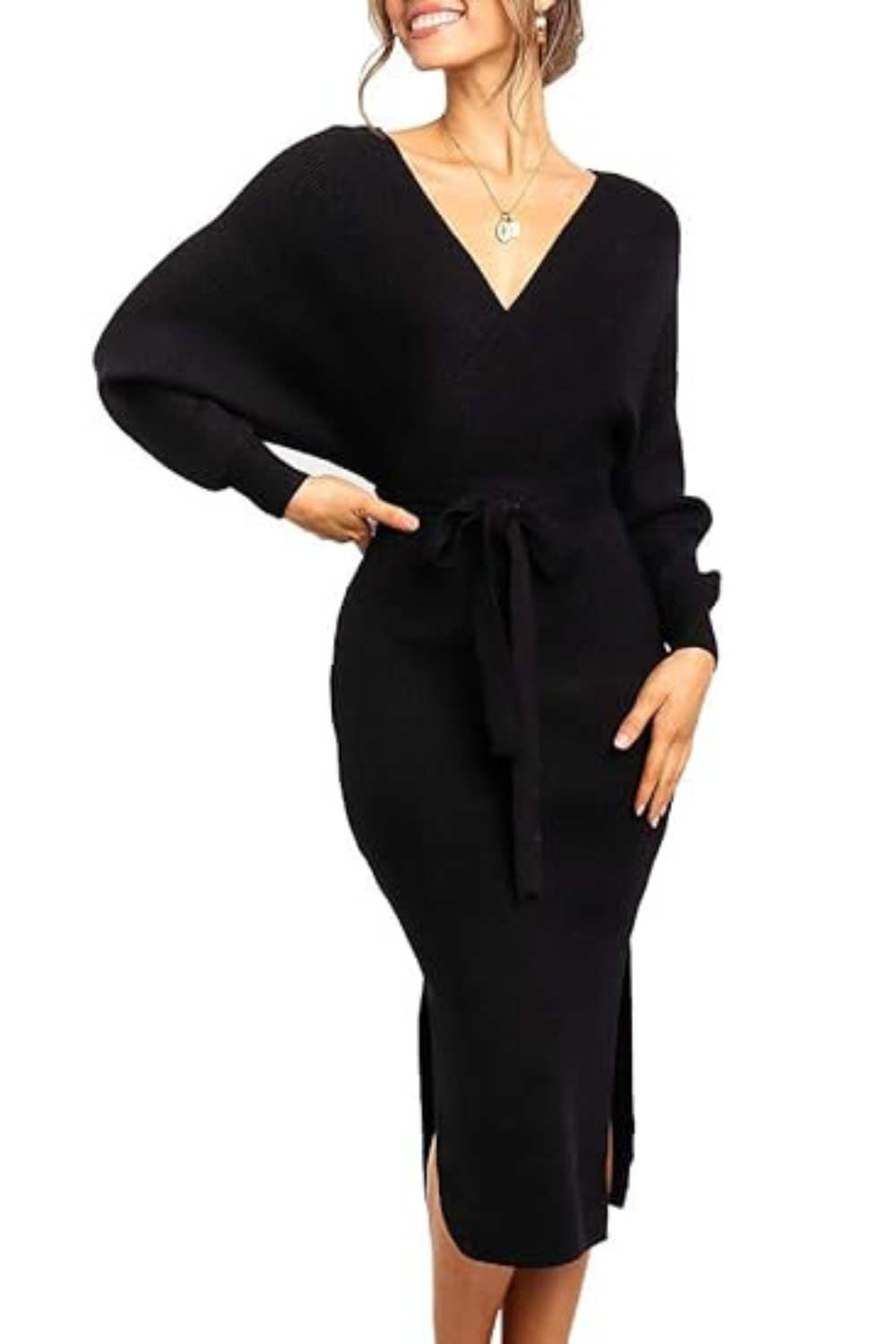 Long Maxi Sweater Dresses-Cozy Knit Sets