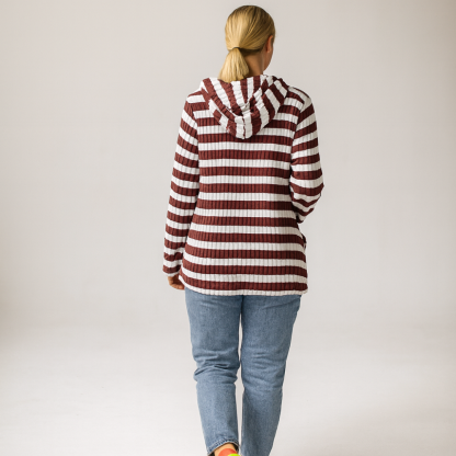 Long Sleeve Kangaroo Pocket Pullover Sweatshirt