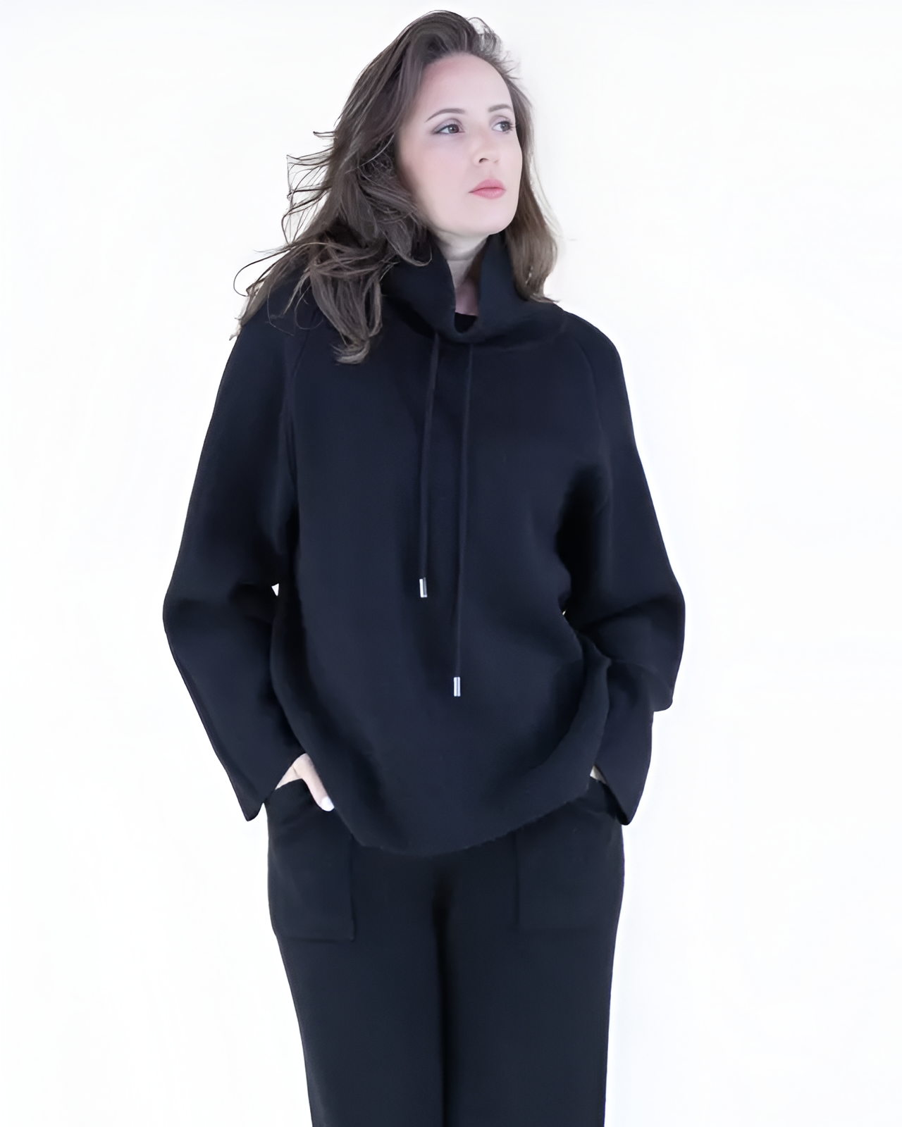 2 Piece Knit Design Lounge Set With Sweater And Pant