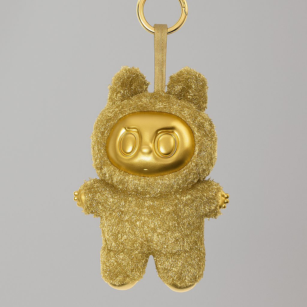 24K Karat Gold Labubu
