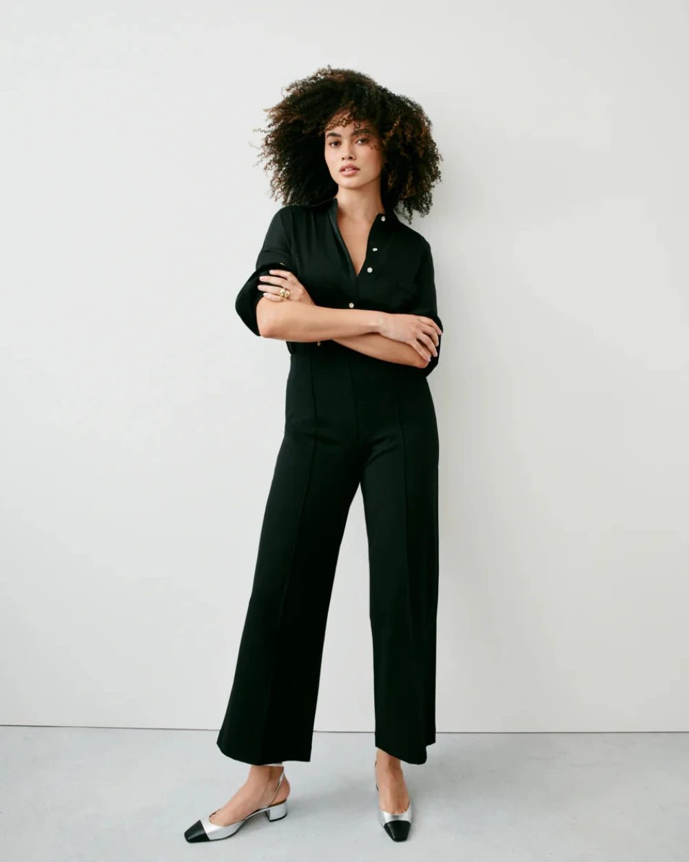 Versatile Style Wide Fit Knitted Pants-Cozy Knit Sets