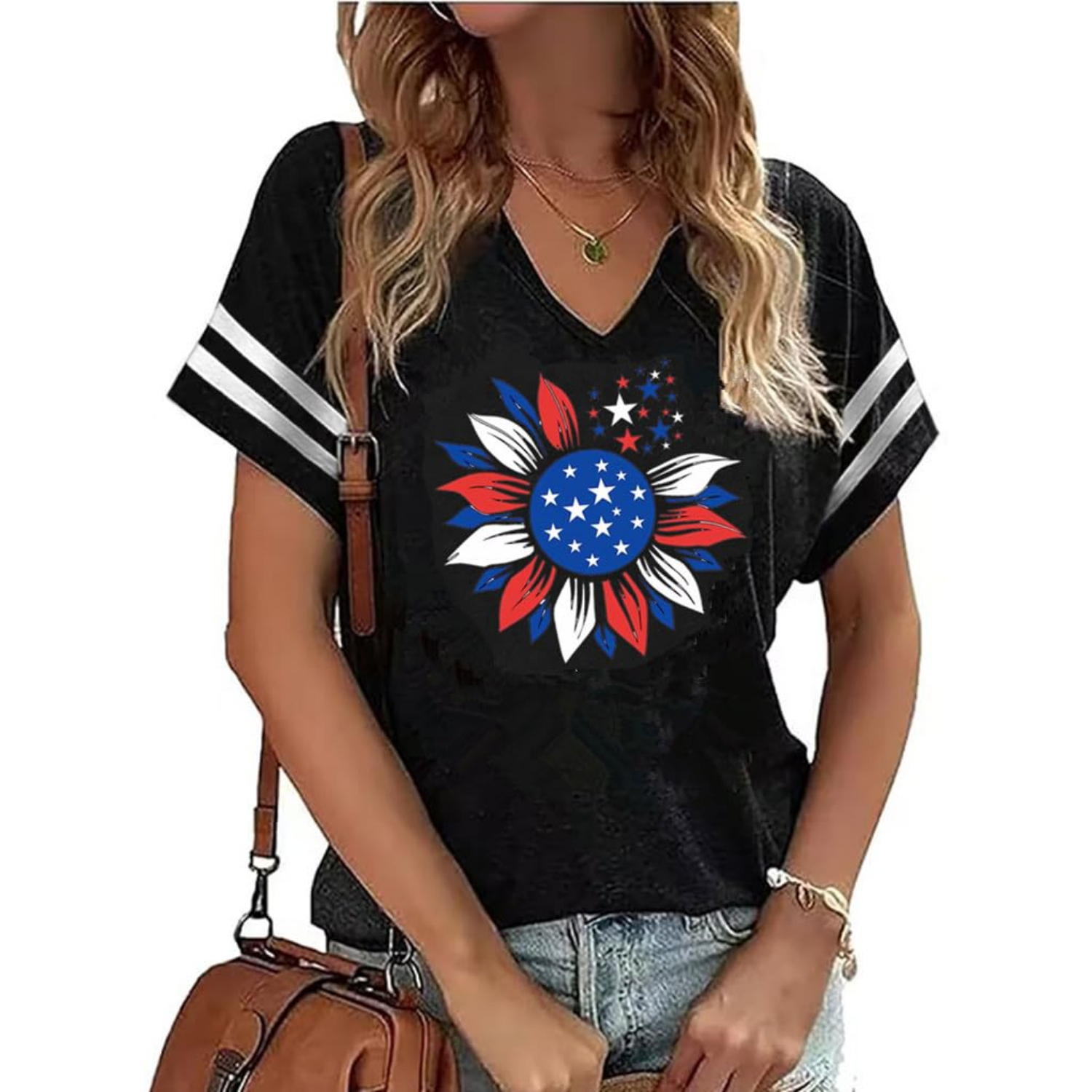 Short Sleeve Graphic TShirt For Women