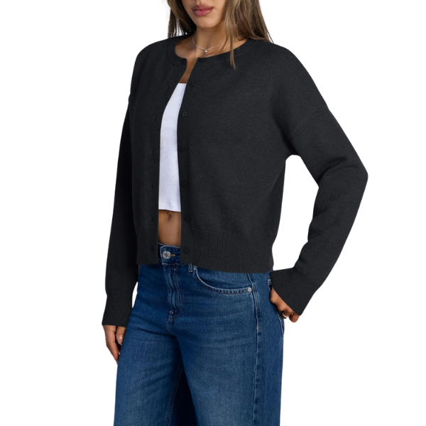 Cropped Cardigan Sweaters for Women Lightweight Y2k Fall Outfits Spring Fashion Clothes 2026