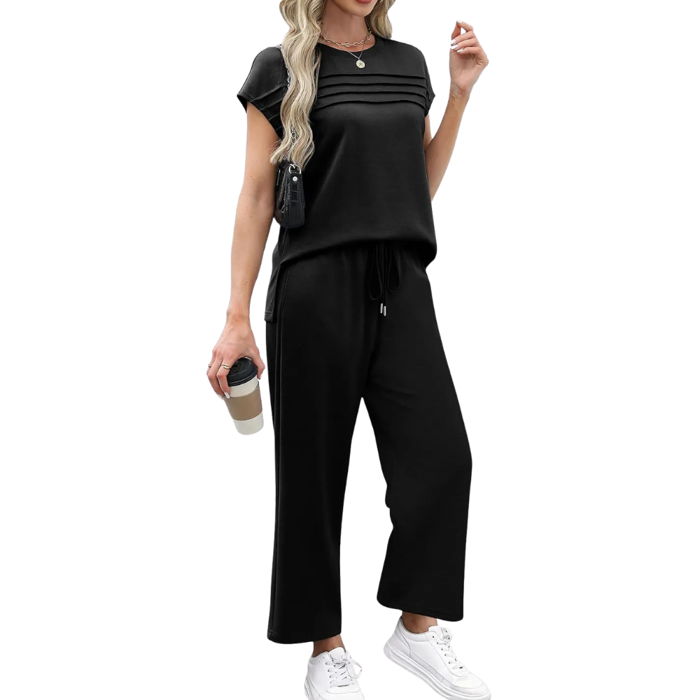 Womens Summer Spring Cap Sleeve Lounge Matching Sets