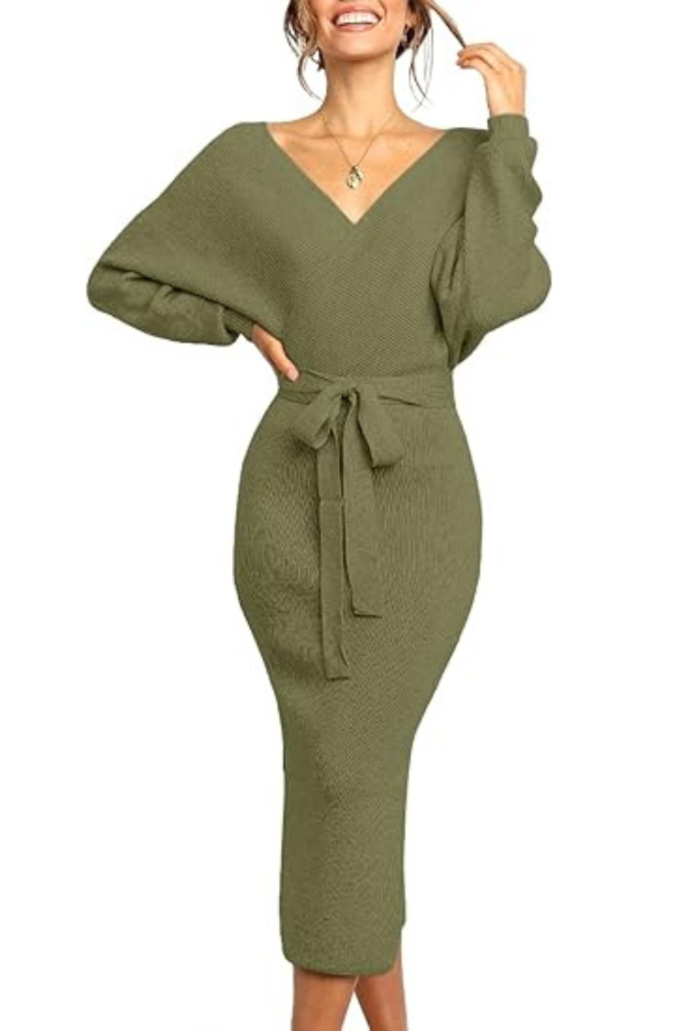 Long Maxi Sweater Dresses-Cozy Knit Sets