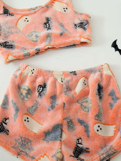 Cozy Halloween Sleepwear Set-Cozy Knit Sets