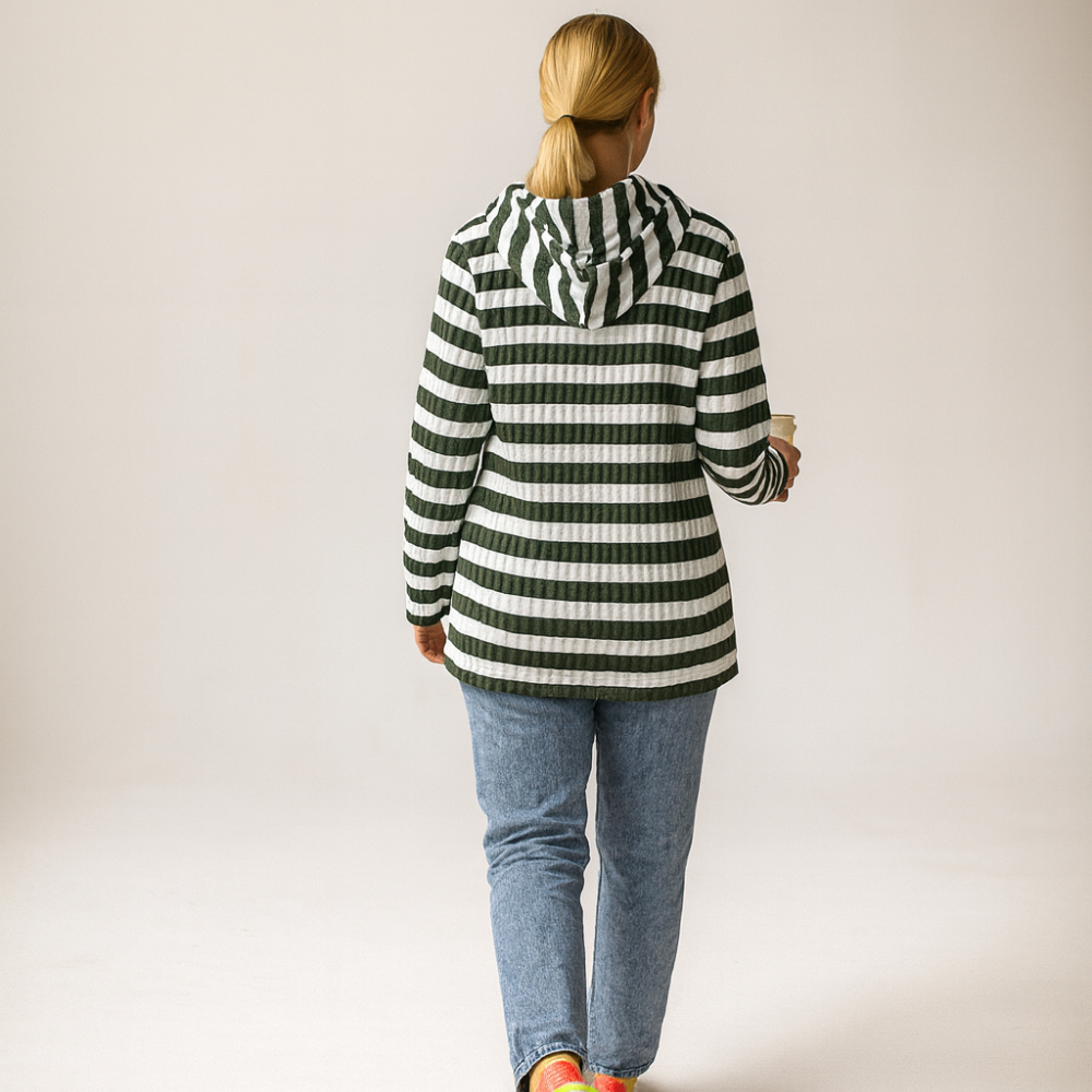 Long Sleeve Kangaroo Pocket Pullover Sweatshirt