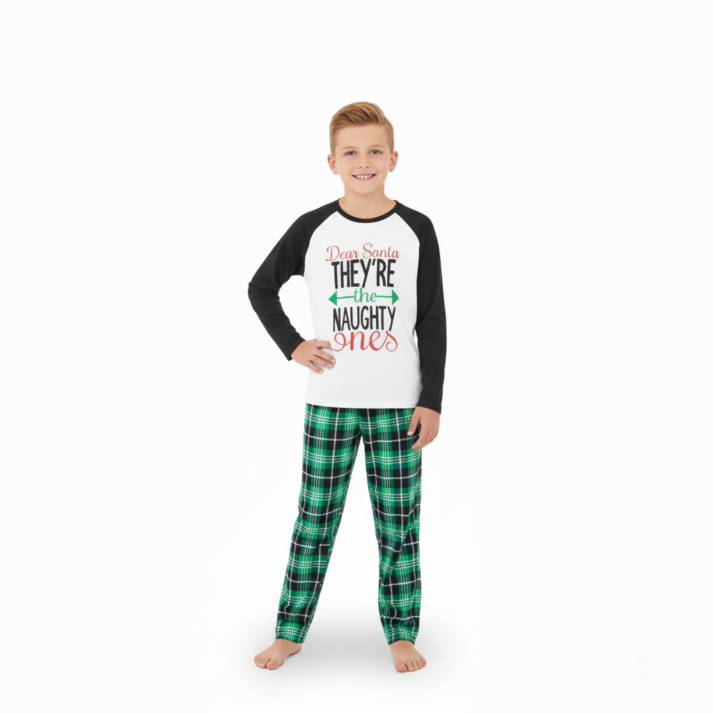 Cozy Winter Family Printed Matching Pajama Set
